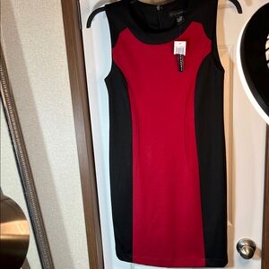 Grace Elements Red and Black Mini Dress
